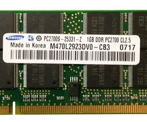 Memorias Ddr 333 Pc2700s 1gb Sodimm